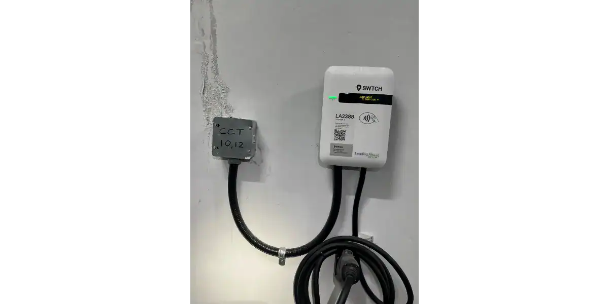40 amp load sharing EV car charger installation Vancouver BC